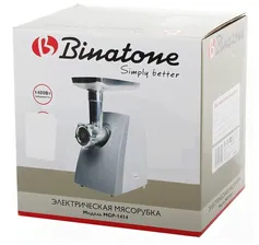Binatone Мясорубка Binatone MGP-1414, белый мясорубка