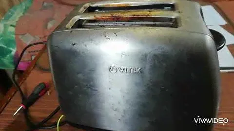 Не фиксируется клавиша тостера. Ремонт тостера Vitek