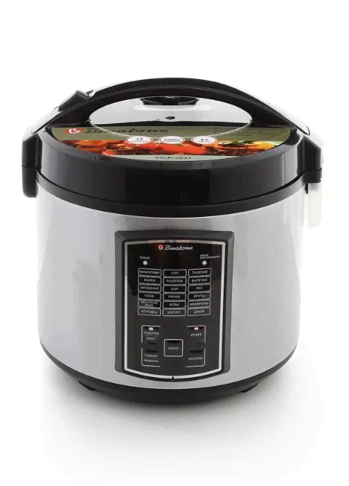 Мультиварка Binatone MCR-5033 черный/серебристый-1