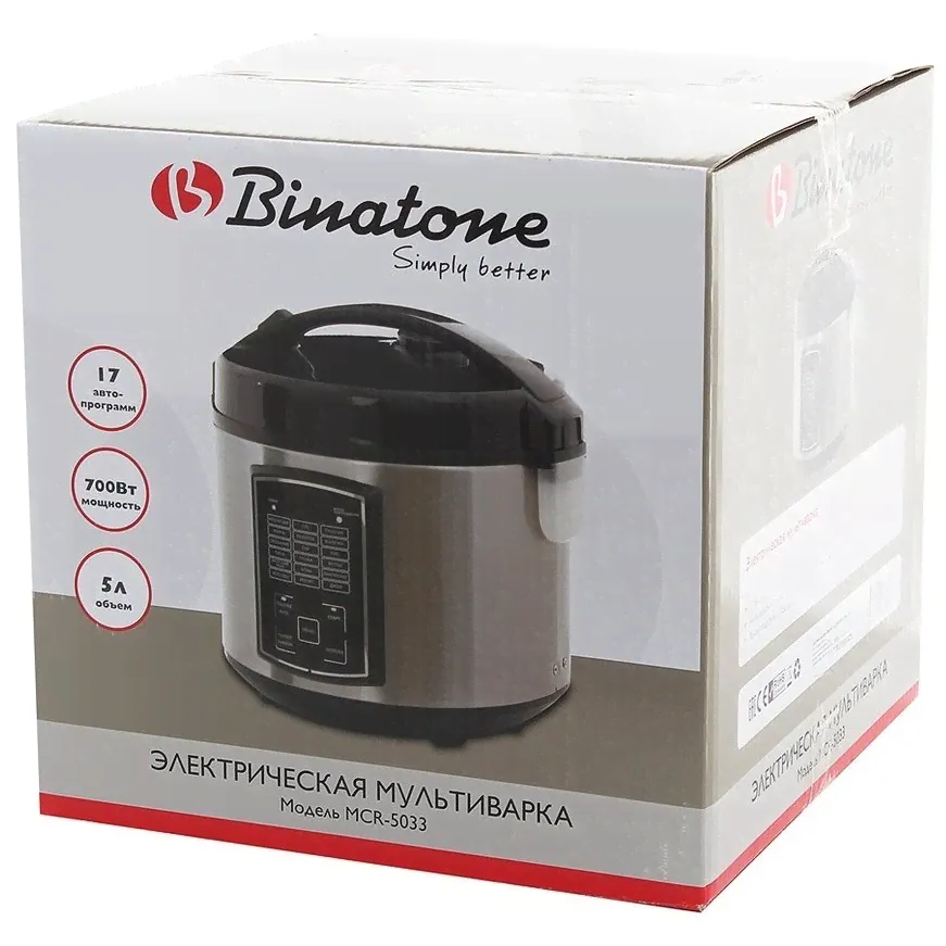 Binatone MCR-5033 мультиварка-2