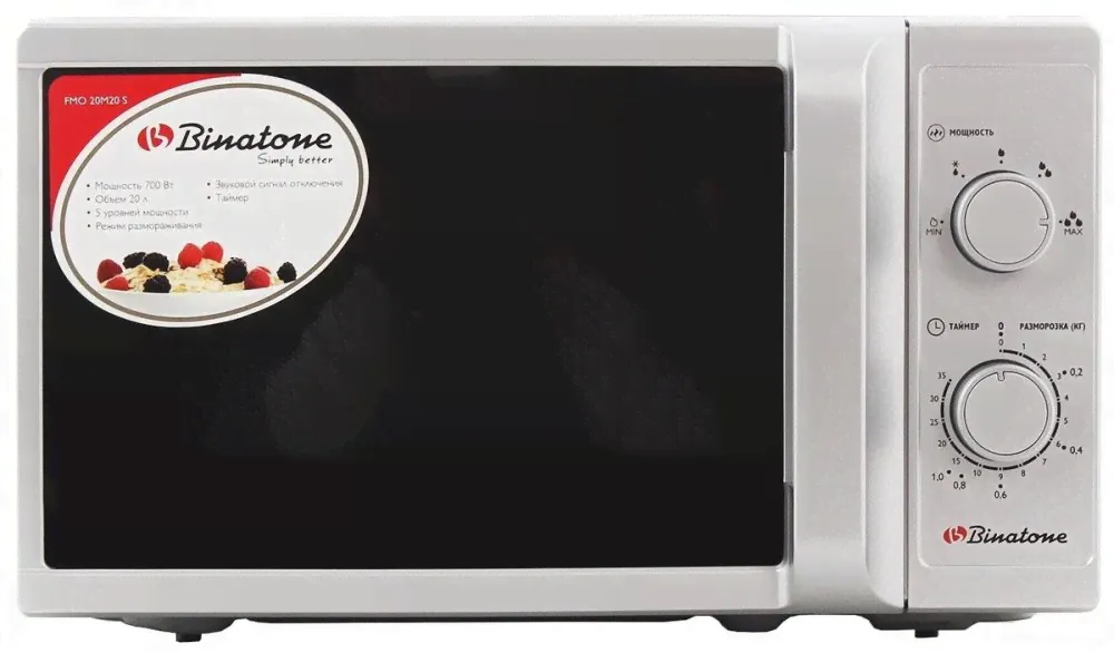 Микроволновая печь Binatone FMO 20M20S в Москве-0