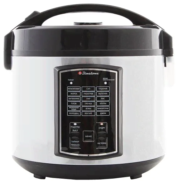 Мультиварка Binatone MCR-5033 черный/серебристый-3