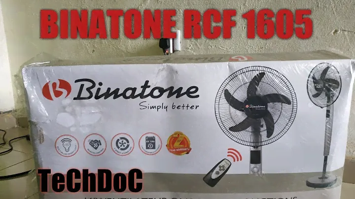 Binatone RCF 1605 Unboxing and Review