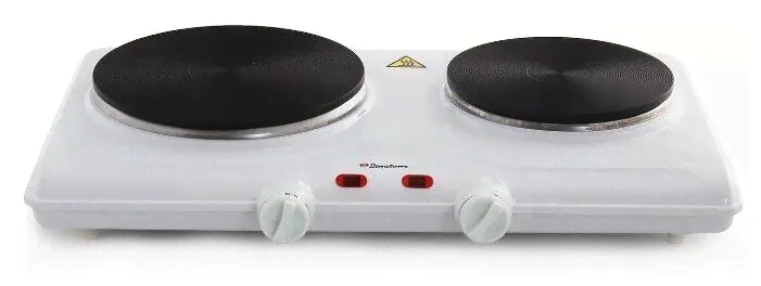 Плита настольная Binatone HPCI 204 W (электрическая, чугун, белый)-0