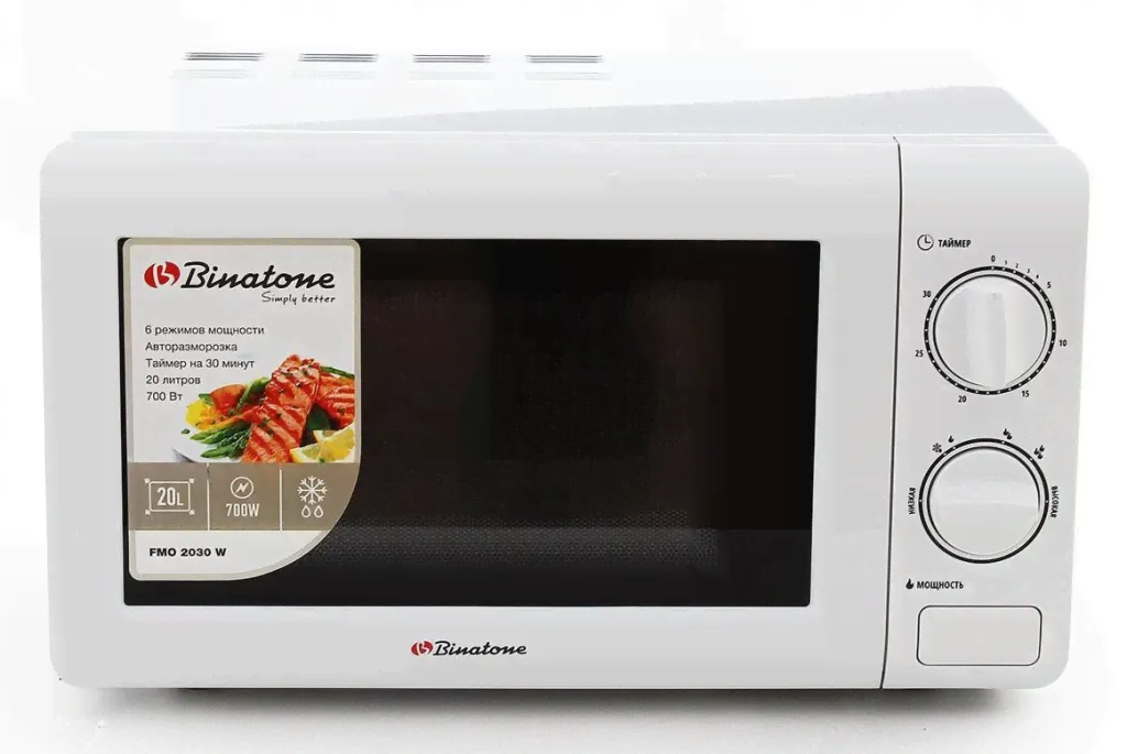Микроволновая печь соло BINATONE FMO 2030 W