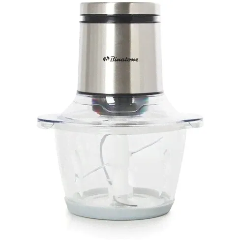 Измельчитель Binatone MFP-076, 600 Вт, серебристый