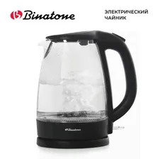 Электрический чайник Binatone EKG 175 (2200 Вт/1,7 л /стекло, пластик/черный)