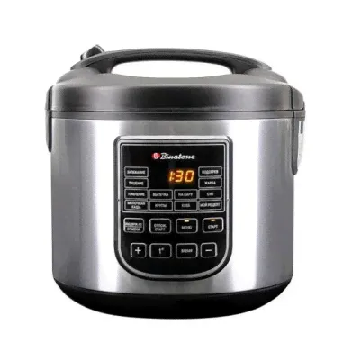 Мультиварка BINATONE MCR 5030, 5л нержавейка с черным